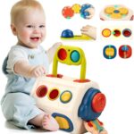 Jucarie interactiva bebelusi - Busy Cube,18 luni