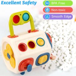 Jucarie interactiva bebelusi - Busy Cube,18 luni 04