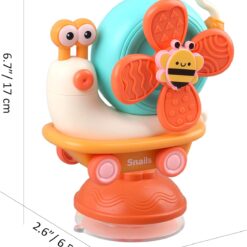 Jucarie interactiva bebelusi, Ventuza si jucarie multifunctionala,18 luni