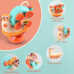 Jucarie interactiva bebelusi, Ventuza si jucarie multifunctionala,18 luni