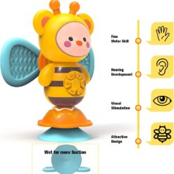 Jucarie interactiva bebelusi, Ventuza si jucarie zornaitoare,18 luni 09