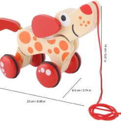 Jucarie interactiva de tras din lemn -Catel 02