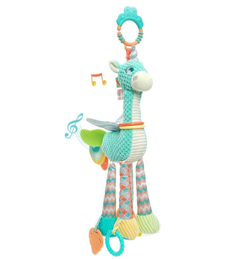 Jucarie senzoriala, dentitie, Unicorn, 0 luni+