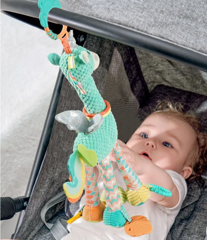 Jucarie senzoriala, dentitie, Unicorn, 0 luni+