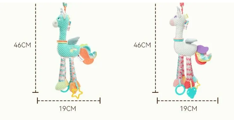 Jucarie senzoriala, dentitie, Unicorn, 0 luni+