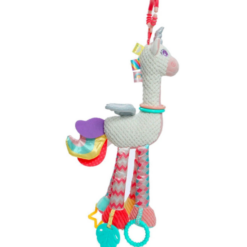Jucarie senzoriala, dentitie, Unicorn roz, 0 luni+