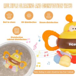 Jucarie zornaitoare si joc dentitie, Albinuta, 18 luni