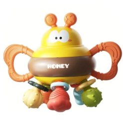Jucarie zornaitoare si joc dentitie, Albinuta, 18 luni