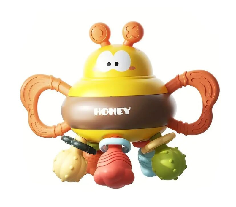 Jucarie zornaitoare si joc dentitie, Albinuta, 18 luni