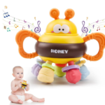 Jucarie zornaitoare si joc dentitie, Albinuta, 18 luni
