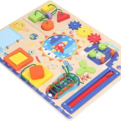 Placa senzoriala cu activitati Montessori, Viata Practica