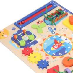 Placa senzoriala cu activitati Montessori, Viata Practica