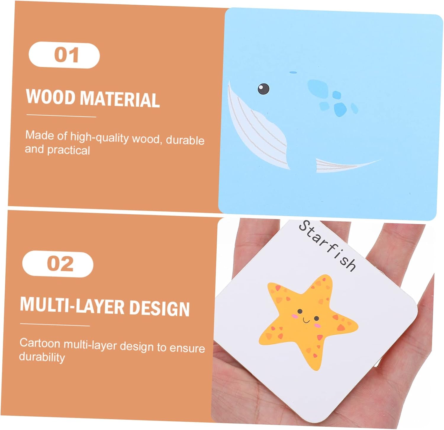 Primul Puzzle al bebelusului, Animale marine, 24 piese