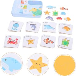 Primul Puzzle al bebelusului, Animale marine, 24 piese