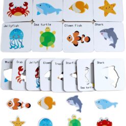 Primul Puzzle al bebelusului, Animale marine, 24 piese