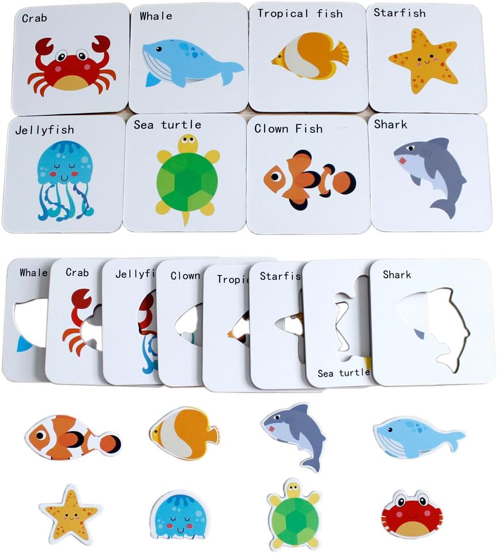 Primul Puzzle al bebelusului, Animale marine, 24 piese