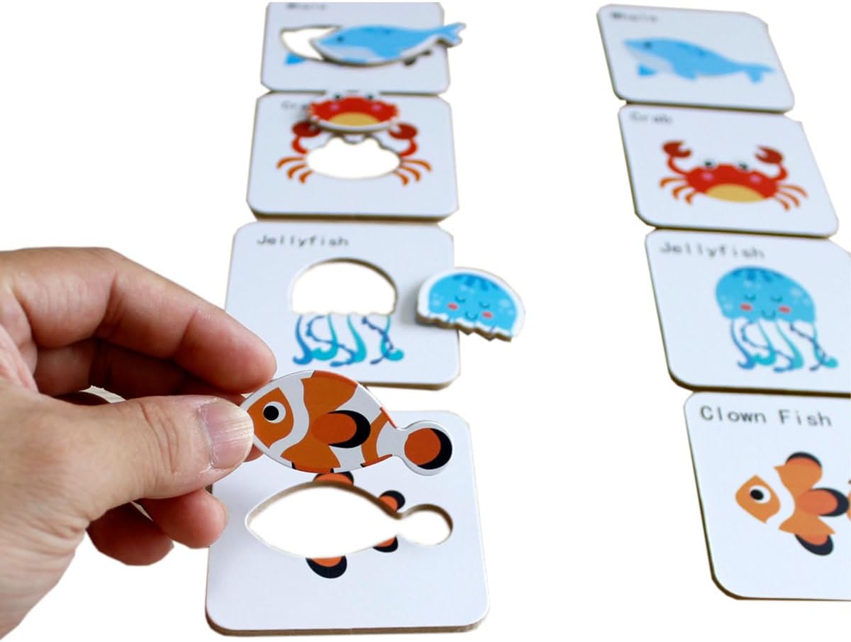 Primul Puzzle al bebelusului, Animale marine, 24 piese