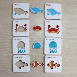 Primul Puzzle al bebelusului, Animale marine, 24 piese