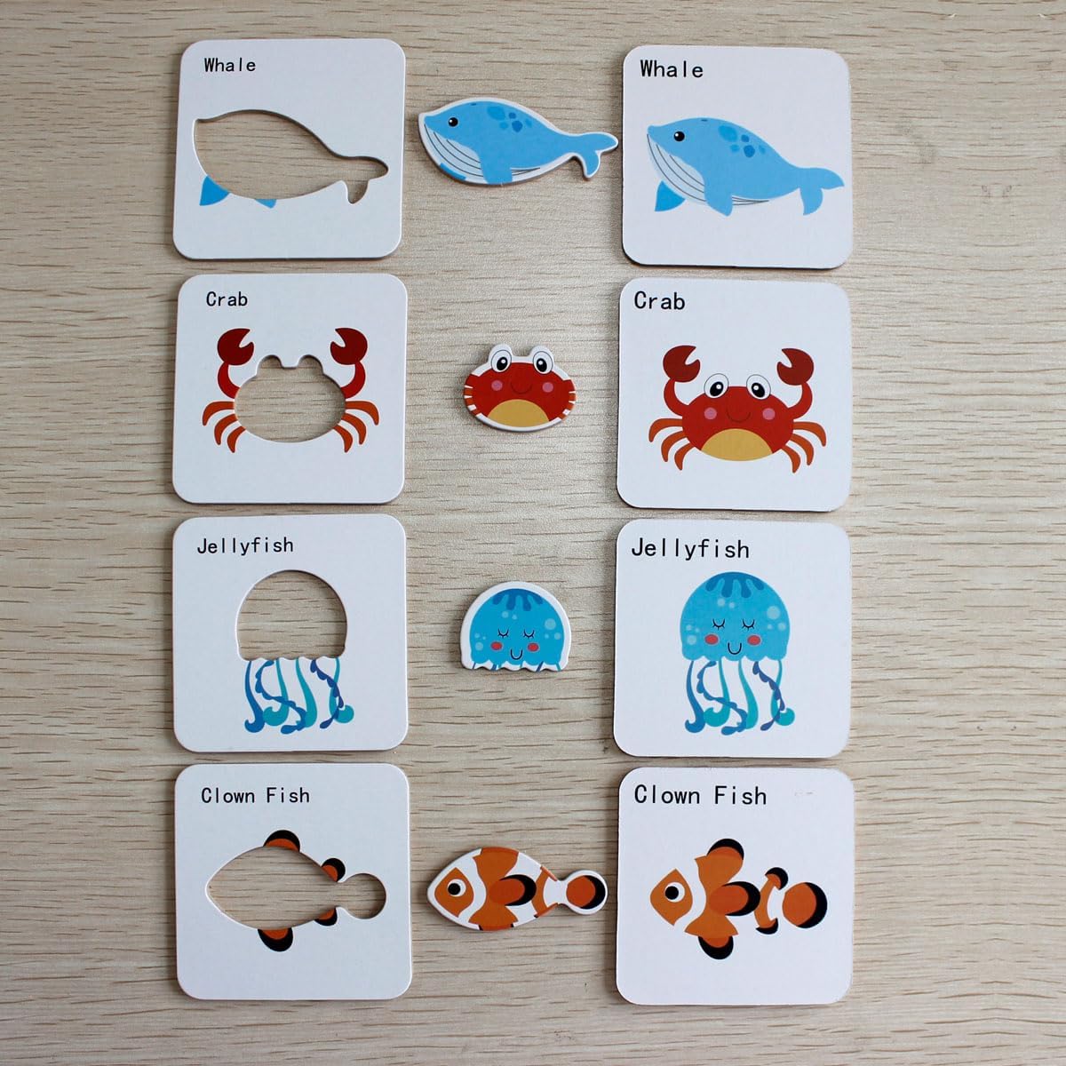 Primul Puzzle al bebelusului, Animale marine, 24 piese