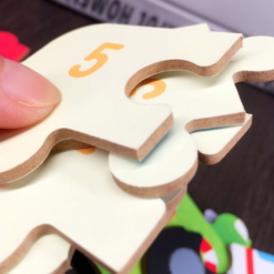 Set de 6 puzzle-uri din lemn, Mijloace de transport