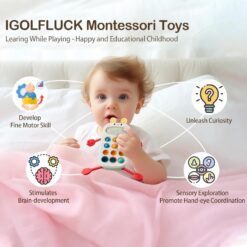 Telefon bebelusi cu sunete si joc dentitie, Iepuras, 18 luni