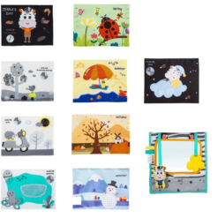 Carte senzoriala pentru bebelusi, 0 luni