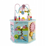 Centru de activitati 8 in 1 - Jucarie educativa bebelusi, Hexagonal