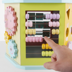 Centru de activitati 8 in 1 - Jucarie educativa bebelusi, Hexagonal