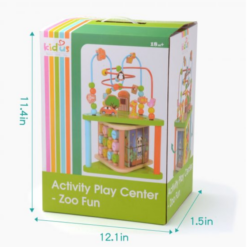 Centru de activitati, Jucarie educativa bebelusi,KIDUS ZOO