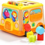 Cub sortator de forme geometrice, Autobuz,18 luni+