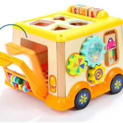 Cub sortator de forme geometrice, Autobuz,18 luni+ 01