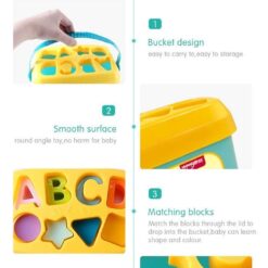 Cub sortator de forme geometrice, Galetusa, 18 luni+