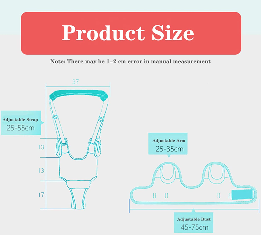 Ham premergator bebe, bumbac, 2 in 1 adjustabil, 8 luni+, roz 001