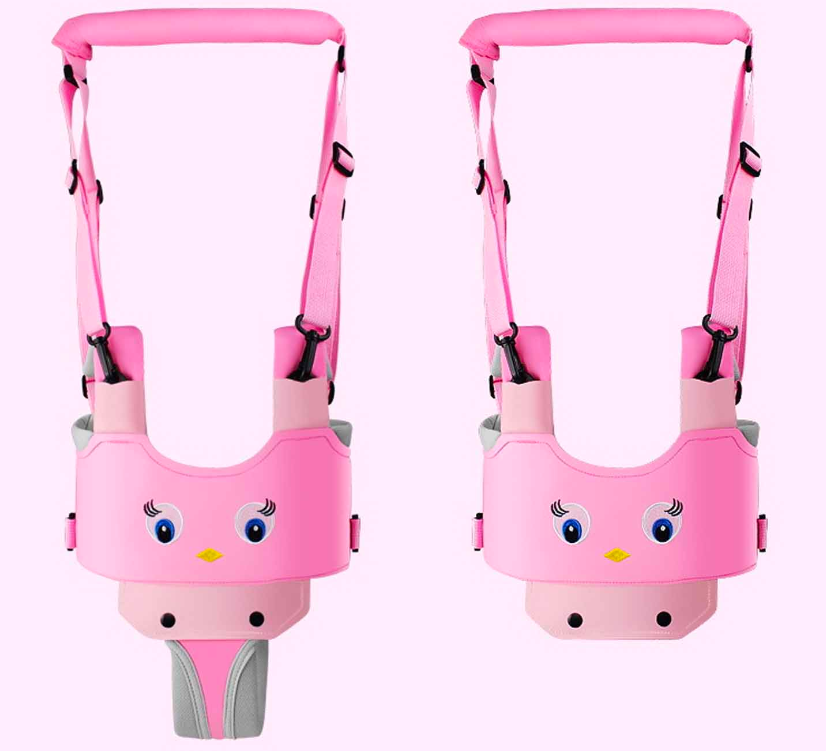 Ham premergator bebe, bumbac, 2 in 1 adjustabil, 8 luni+, roz 001