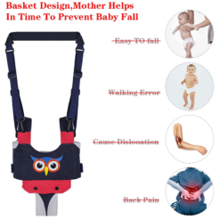 Ham premergator bebe, bumbac, adjustabil, 8-18 luni, bleumarin 0001