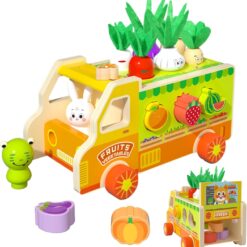 Joc de tip Montessori, Camion, 3 ani+