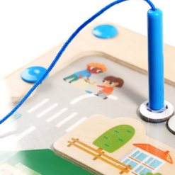 Joc de tip Montessori, Labirint magnetic, 3 ani