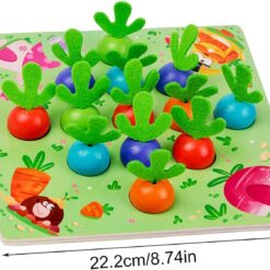 Joc de tip Montessori, joc exersare memorie, 3 ani