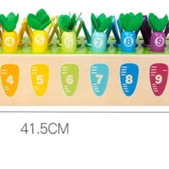 Joc de tip Montessori pentru prescolari, Numaram si sortam, 3 ani+