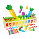 Joc de tip Montessori pentru prescolari, Numaram si sortam, 3 ani+