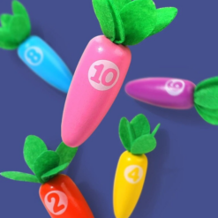 Joc de tip Montessori pentru prescolari, Numaram si sortam, 3 ani+