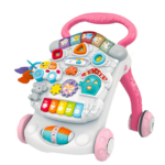 Joc multifunctional 3 in 1, Antepremergator, 12 luni+, roz