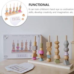 Joc sortare, insiruire - Margele Montessori, 3 ani