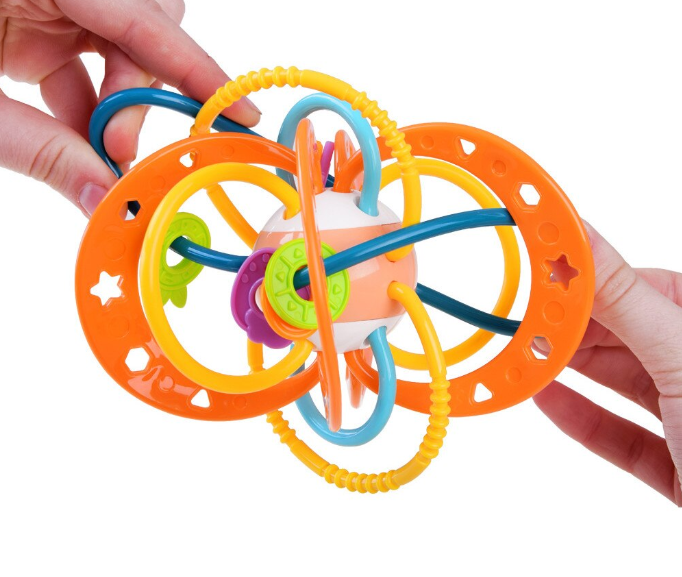 Jucarie de dentitie, senzoriala pentru bebelusi, 0 LUNI+