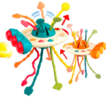 Jucarie de dentitie, senzoriala pentru bebelusi, 18 LUNI+