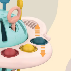 Jucarie de dentitie si senzoriala, Racheta, 18 luni+