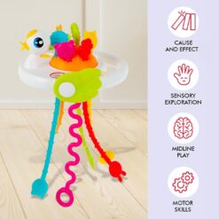 Jucarie de dentitie si senzoriala, Ratusca, 6 luni+