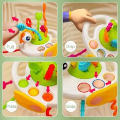 Jucarie de dentitie si senzoriala, Ratusca, 6 luni+