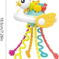 Jucarie de dentitie si senzoriala, Ratusca, 6 luni+
