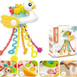 Jucarie de dentitie si senzoriala, Ratusca, 6 luni+